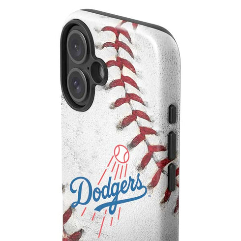 MLB Los Angeles Dodgers Game Ball iPhone 16 Plus Impact Case